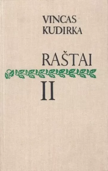 Raštai (II tomas)
