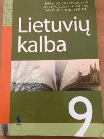 Lietuvių kalba 9 klasei