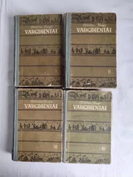 Vargdieniai (I II III IV tomai)