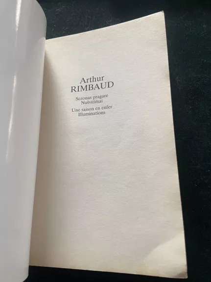 Sezonas Pragare. Nušvitimai