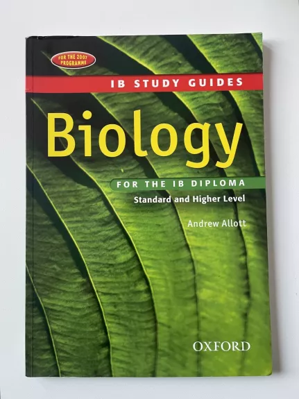 BIOLOGY FOR THE IB DIPLOMA