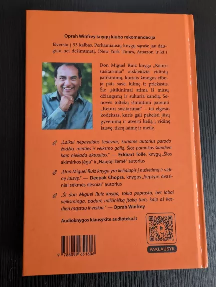 Keturi susitarimai. Toltekų išminties knyga