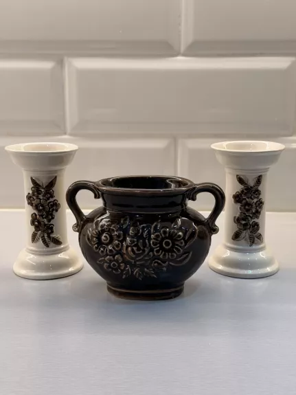 Vintage keramikos rinkinys