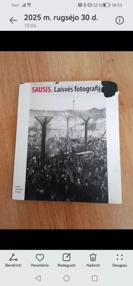 Sausis. Laisvės fotografija