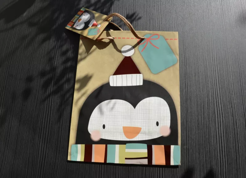 Šventinis dovanų maišelis