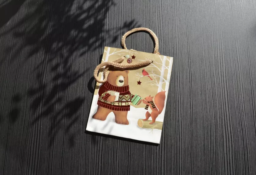 Šventinis dovanų maišelis