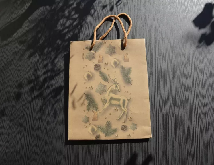 Šventinis dovanų maišelis