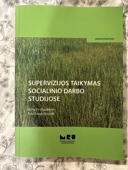 Supervizijos taikymas socialinio darbo studijose