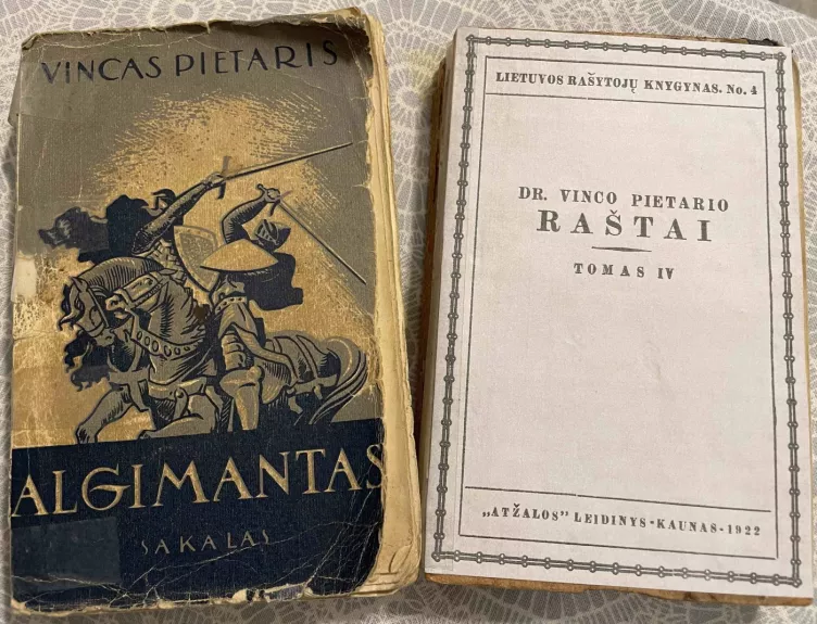 Algimantas I ir II tomai