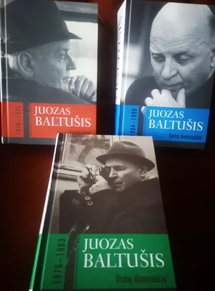 Vietoj dienoraščio 1970-1990 m užrasai. 1-2-3 tomai