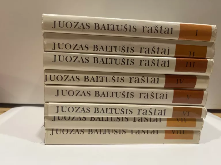 Baltušis Raštai (visi 8 tomai)