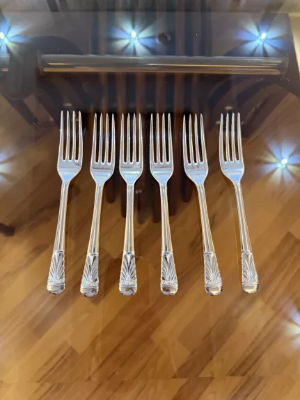 Vintažinės desertinės šakutės