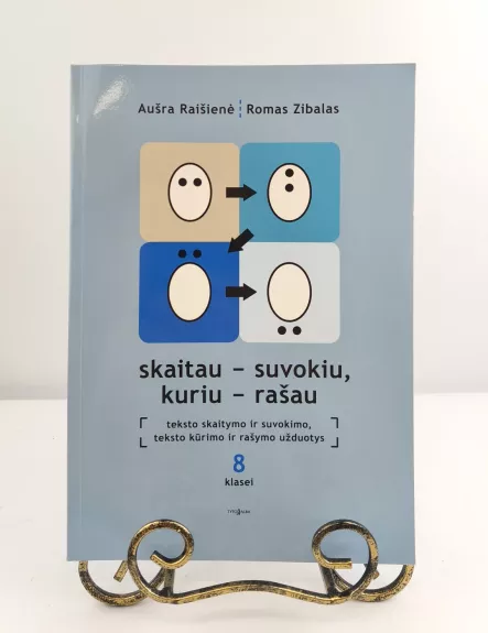 Skaitau - suvokiu, kuriu - rašau. Teksto skaitymo, suvokimo, kūrimo ir rašymo užduotys 8 klasei