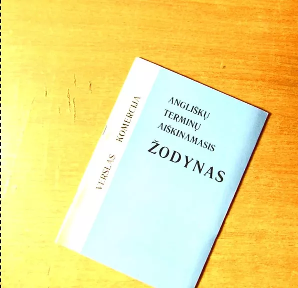 Angliškų terminų aiškinamasis žodynas