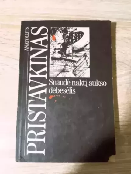 Snaudė naktį aukso debesėlis