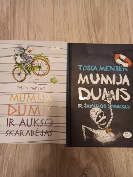 Mumija Dumis ir aukso skarabėjas bei Mumija Dumis ir šakabos sfinksas