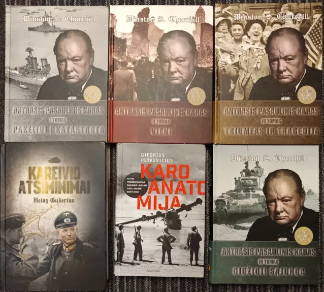 Winston Churchill - Antrasis pasaulinis karas (1-4 tomai)