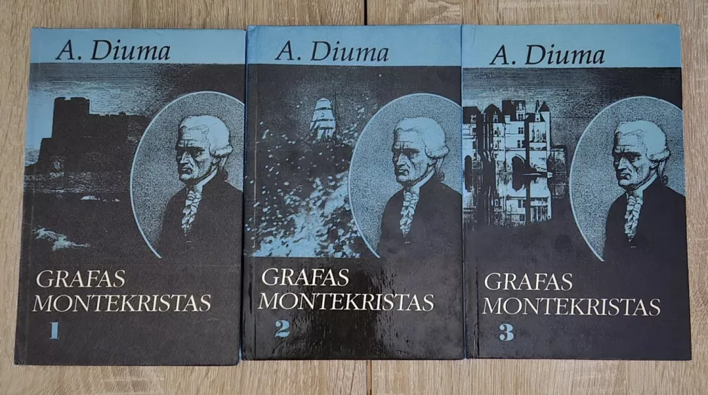 Grafas Montekristas 1,2,3 dalys