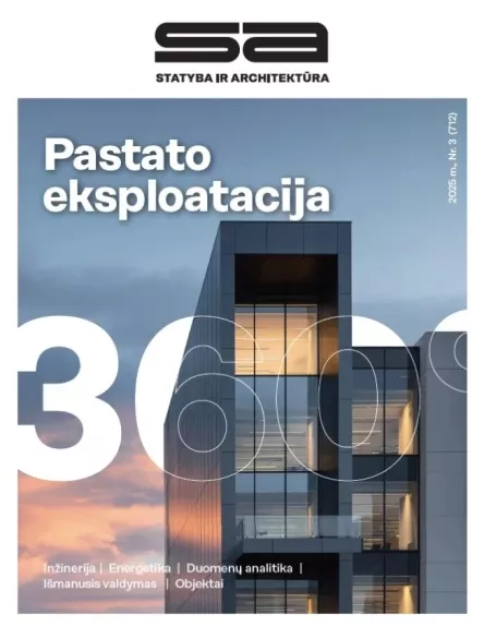 Statyba ir architektūra, 2025 Nr.3