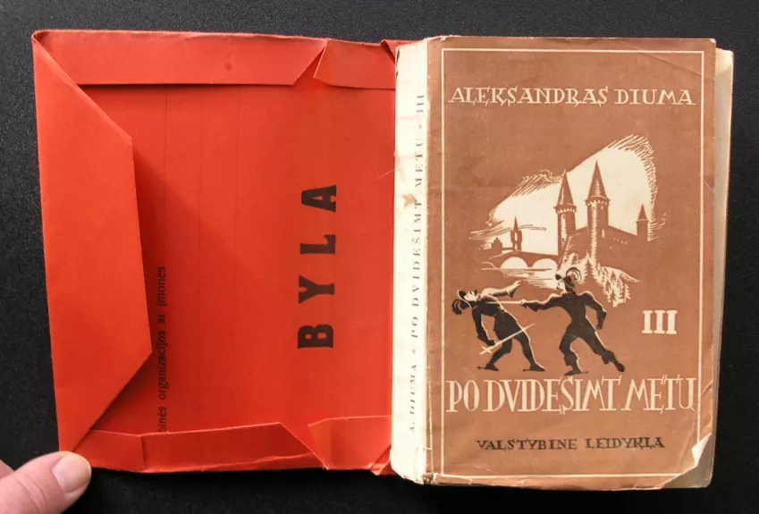 Po dvidešimt metų. III tomas