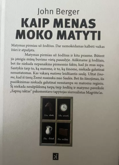 Kaip menas moko matyti