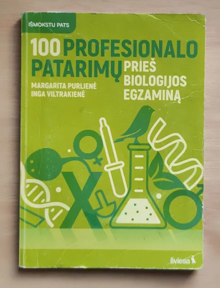 100 profesionalo patarimų prieš biologijos egzaminą