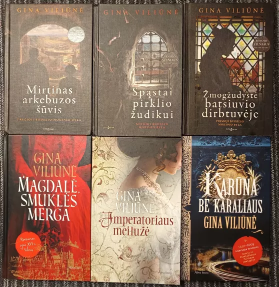 Gina Viliūnė knygų rinkinys
