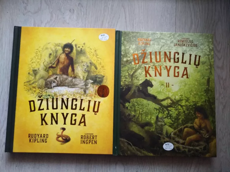 Džiunglių knyga abi dalys
