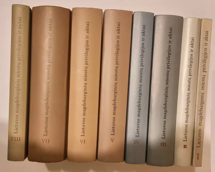 Lietuvos magdeburginių miestų privilegijos ir aktai