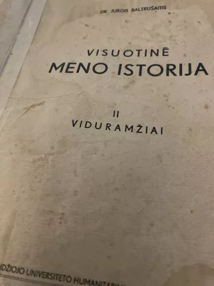 Visuotinė meno istorija (II tomas)