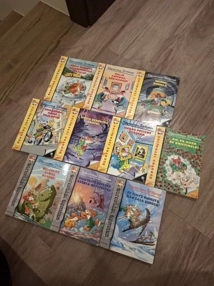 Džeronimas Stiltonas knygos