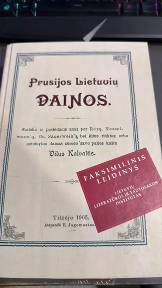 Prūsijos lietuvių dainos