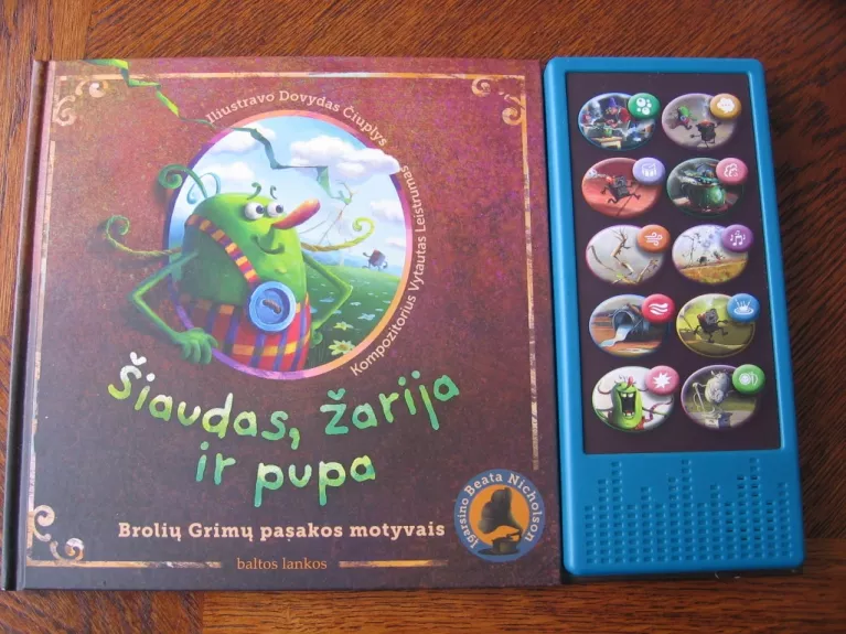 Šiaudas, žarija ir pupa