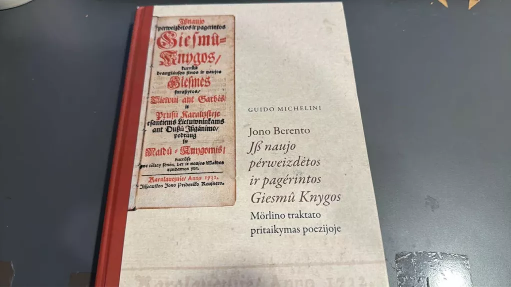 Jono Berento Jß naujo pérweizdėtos ir pagérintos Giesmû Knygos : Mörlino traktato pritaikymas poezijoje