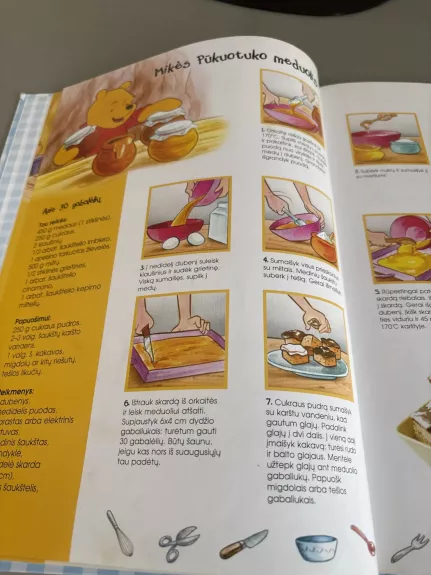 Mikės Pūkuotuko Gardumynų knyga