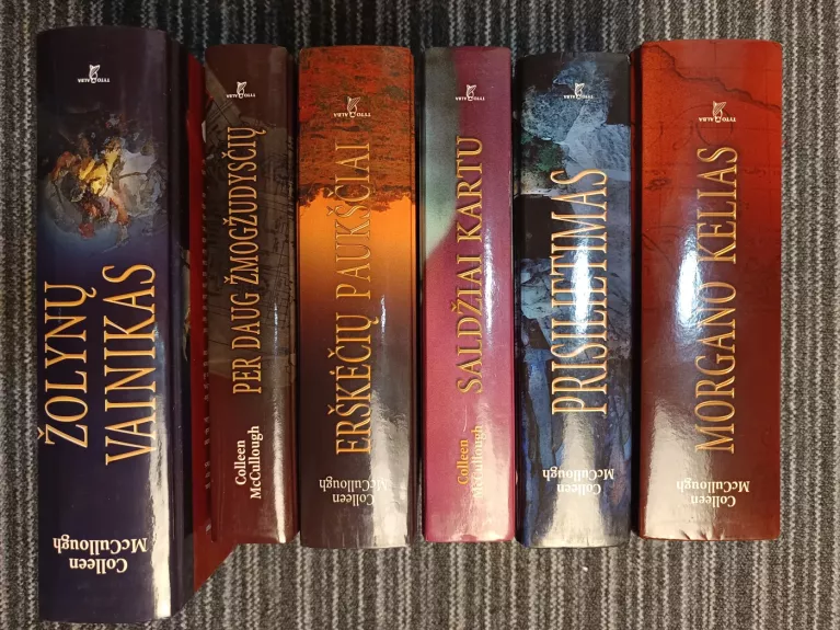 Colleen McCullough knygų kolekcija