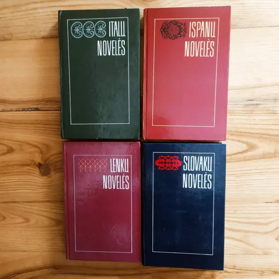 Novelės 4 knygos
