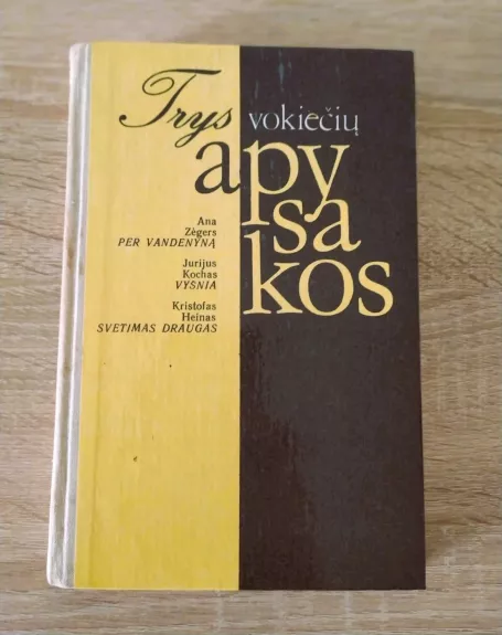 Trys vokiečių apysakos