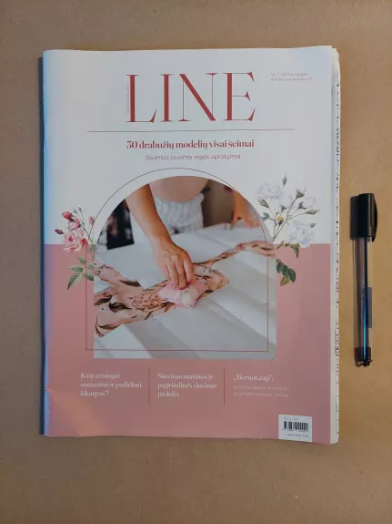 LINE siuvimo žurnalas. 30 drabužių modelių visai šeimai