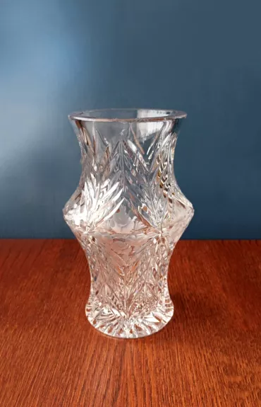 Sunki krištolo vaza "Kokteil" 21,5cm aukštis