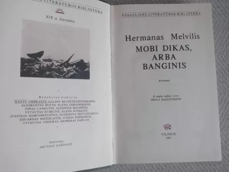 Mobi Dikas, arba banginis