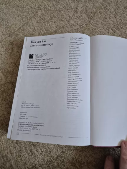 Kas yra kas. Lietuvos moterys