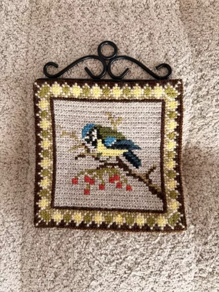 Rankų darbo sieninis gobelenas