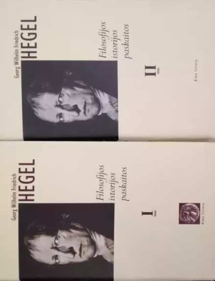 Filosofijos istorijos paskaitos. I ir II tomai