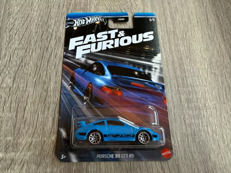 Porsche 911 GT3 RS Fast & Furious Hot Wheels