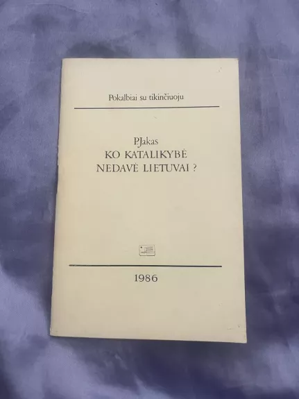 Ko katalikybė nedavė Lietuvai ?