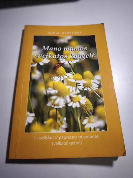 Mano mamos sveikatos knygelė