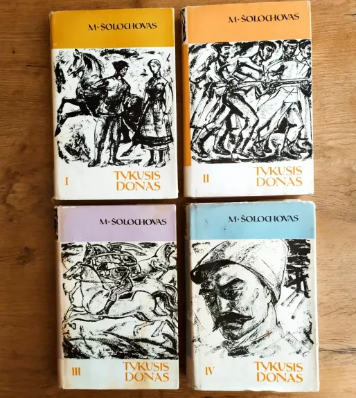 Tykusis Donas (4 tomai)