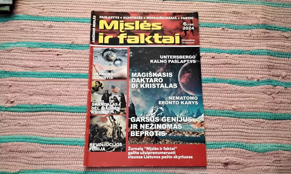 mįslės ir faktai 2004 m. Nr. 6