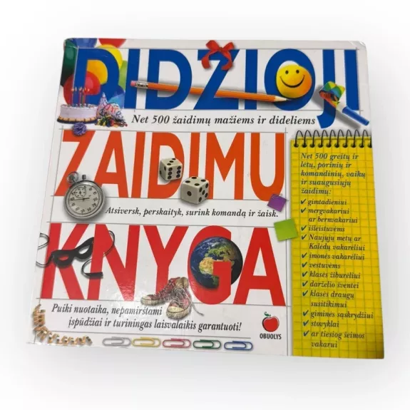 Didžioji žaidimų knyga